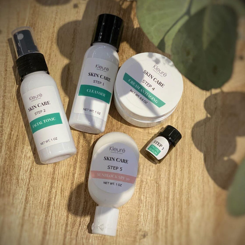 Travel size Skin Care Routine